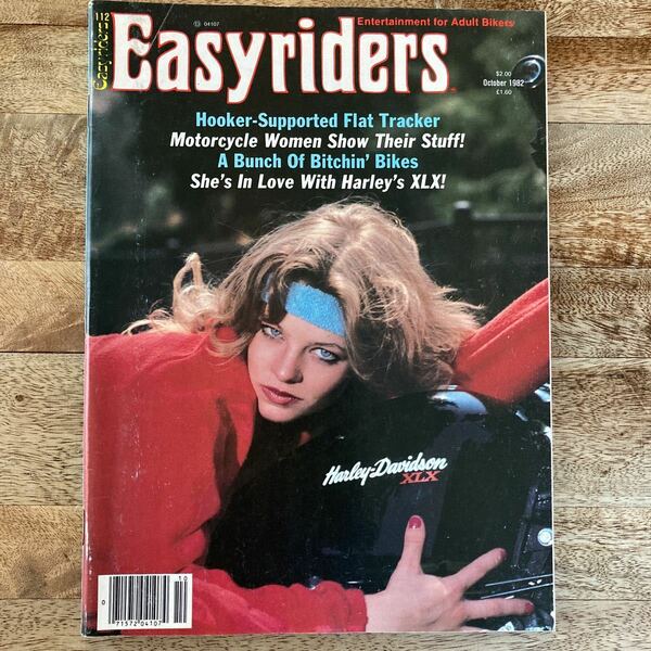 Easyriders イージーライダース ハーレー アメリカ チョッパー バイカー ショベルパンナックル ビンテージ 検索 DEVID MANN 1982.10