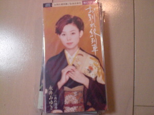 即決 演歌8cm中古CDシングル 永井みゆき「お別れ終列車／雨の酒場」 歌詞カードなし