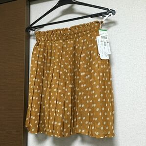 3月限定価格【75%以上OFF】ドット柄スカート 裏地あり レディース キッズ 夏用 サラサラ