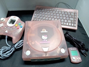 ジャンク DC ドリームキャスト ハローキティバージョン ゲーム機本体