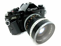 Aシリーズ最高級機種 ■　CANON キャノン　フィルム一眼レフカメラ　Model A-1 / 望遠レンズ 2本セット　日本製　■ ①_画像1