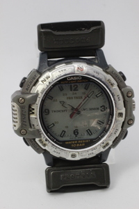【カシオプロトレック】PROTREK PRT-50 デジアナ トリプルセンサー 中古品時計ヘッド 電池交換済み