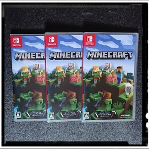 新品未開封 Switch 「Minecraft マインクラフト」３本セット