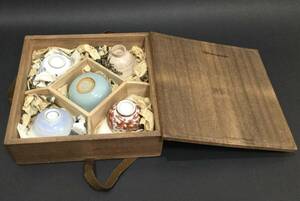 # Kyoyaki керамика дом . человек произведение чашечка для сакэ кубок вместе коробка каждый человек коробка документ подпись #