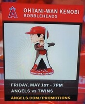 幻！大谷翔平 球場配布中止ボブルヘッド人形 スターウォーズ オオタニ＝ワン・ケノービ OHTANI-WAN KENOBI バブルヘッド_画像4