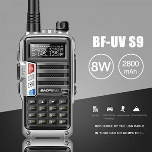 新品 Mhz220-260 Mhz400-520 UHF VHF 注目！ Mhz10キロトランシーバー 8ワット2xUL41