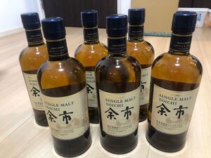 ウイスキー 余市NA 700ml 6本 新品未開封 箱無し 値下げ不可