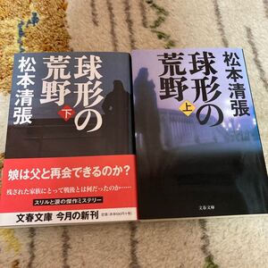 球形の荒野 新装版 (上、下)文春文庫/松本清張 (著者)