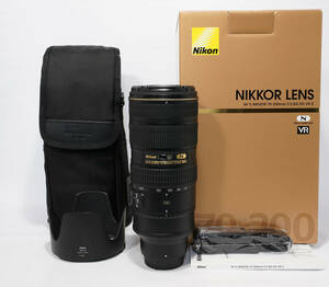 美品 保証 Nikon ニコン AF-S NIKKOR 70-200mm F2.8G ED VR II 箱、ケース付き