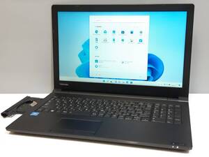 使用期間少 / 2020年モデル / 最新Windows11 / 東芝 dynabook / Celeron-3867U / 爆速新品SSD480GB / メモリ8GB / Wi-Fi / Office2019 H&B