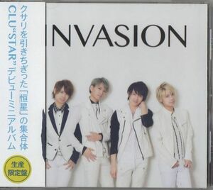 帯付CD★CLUSTAR. ／INVASION★生産限定盤