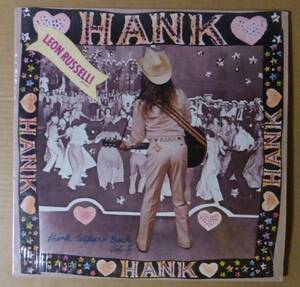 LEON RUSSELL「HANK WILSON’S BACK」米ORIG[初回SW規格SHELTER]ステッカー有シュリンク美品