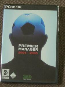 Premier Manager 2004-2005 (Zoo Digital) PC CD-ROM