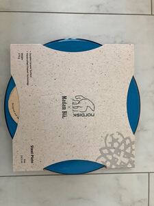 ノルディスクプレート スカイブルー二枚 皿
