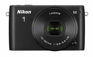 Nikon ミラーレス一眼 Nikon1 S2 標準パワーズームレンズキット ブラック S(中古 良品)