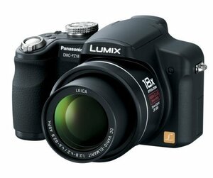 パナソニック デジタルカメラ LUMIX (ルミックス) ブラック DMC-FZ18-K(中古 良品)