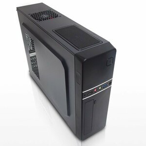 サイズ PCケース SFX250W電源搭載 マイクロATXスリムケース(新品未使用品)