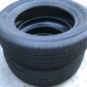 20年製。ほぼ新品。YOKOHAMA GEOLANDER XーCV G99 235/60R18 103 H RADIAL タイヤ。　2本のみ。