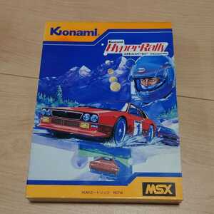 MSX Konami * hyper Rally KONAMI