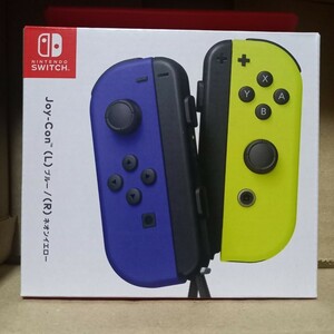 【新品】Nintendo Switch Joy-Con ブルー/ネオンイエロー 