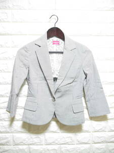 A348 * Apuweiser-riche | Apuweiser-riche thin jacket stripe series beautiful goods size 1