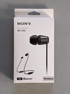 【新品】Sony/ソニーWI-C310カナル型 ワイヤレス イヤホン(ブラック)