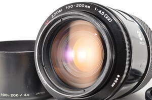 ミノルタ minolta AF Zoom 100-200mm f4.5【付属品多数】#2028