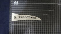 【リプレイスメントパーツ③】 リッケンバッカー タイプ rickenbacker type トラスロッドカバー _画像1