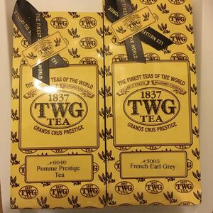 TWG茶葉50g x 2 ポメプレステージ&フレンチアールグレイ