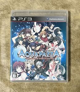 【動作確認画像有り】 PS3アクアパッツァ AQUAPAZZA AQUAPLUS DREAM MATCH プレステ3 ゲームソフト カセット 格闘ゲーム 格ゲー