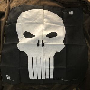 ① デッドストック 90's USA製 MARVEL COMICS PUNISHER バンダナ パニッシャー 90年代 ヴィンテージ ビンテージ