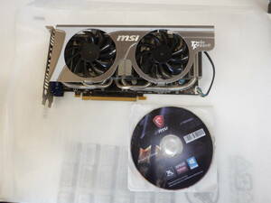 msi　グラフィックボード　N560GTX-T1　Twin　Frozrll　０C　