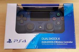 新品未開封 送料無料 PlayStation4 ワイヤレスコントローラー DUALSHOCK 4 ミッドナイト・ブルー CUH-ZCT2J22 純正 SONY ソニー PS4