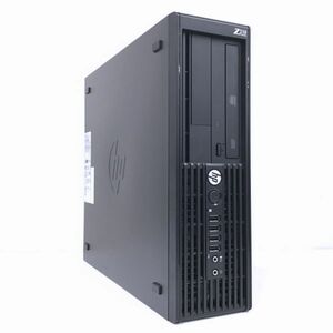 @S689 1台限定 HP WorkStation Z210 SFF Xeon-E3-1225@3.10-3.40GHz 4コア4スレッド メモリ8GB HDD1TB NVIDIA-Quadro400 DVD-RW Win10Pro