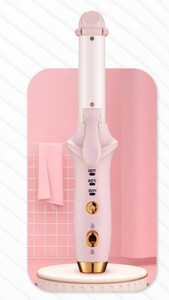 新品未使用!ピンク!コードレスヘアアイロン ストレート・カール兼用 USB充電