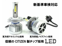 送料無料 CITIZEN(シチズン)製チップ搭載 LEDヘッドライト セレナ C26 H25.12～H28.08 H11 車種別で簡単安心取付_画像5