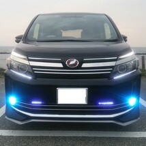 送料無料 室内で色切替可能 グレイス GM4.5.6.9 H26.12～H29.07 H8/H11/H16 LEDフォグランプ アイスブルー/ホワイト切替式_画像8