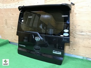 ダイハツ☆ムーヴコンテ カスタム　L575S　純正　リアゲート (純正リアスポイラー付)　ブラックマイカメタリック／X07 【個人宅配送不可】