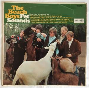 英国盤 LP「 THE BEACH BOYS~PET SOUNDS (ザ・ビーチ・ボーイズ~ペット・サウンズ) 」1966年 1/1 MONO Capitol