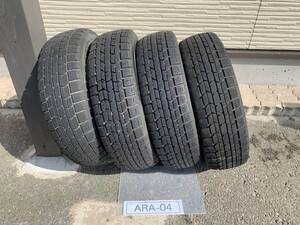 ★ARA04★タイヤ+ホイール【タイヤ】ダンロップ スタッドレス DSX-2[155/65R13 73Q]【ホイール】ZAEK JP-110 13x4 00B/PCD:100/H:67/IN42