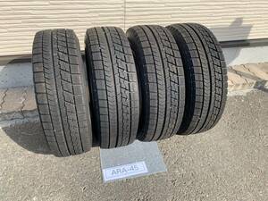 ★ARA45★スタッドレス+ホイール●ブリジストン BLIZZAK VRX[175/70R13 82Q] ホイール：CHARGE2 13x5 J/PCD:100 114.3 マルチ/H:73/IN35