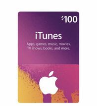 iTunes ギフトカード $100ドル 北米 USA_画像1