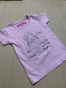 ★美品★半袖Tシャツ ★80★女の子ベビーピンク