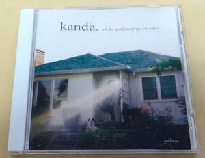 Kanda / All The Good Meetings Are Taken CD Akina Kawauchi Arland Nicewander Synth-pop Indie Rock