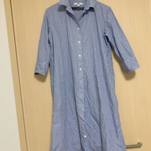 UNIQLOストライプシャツワンピース