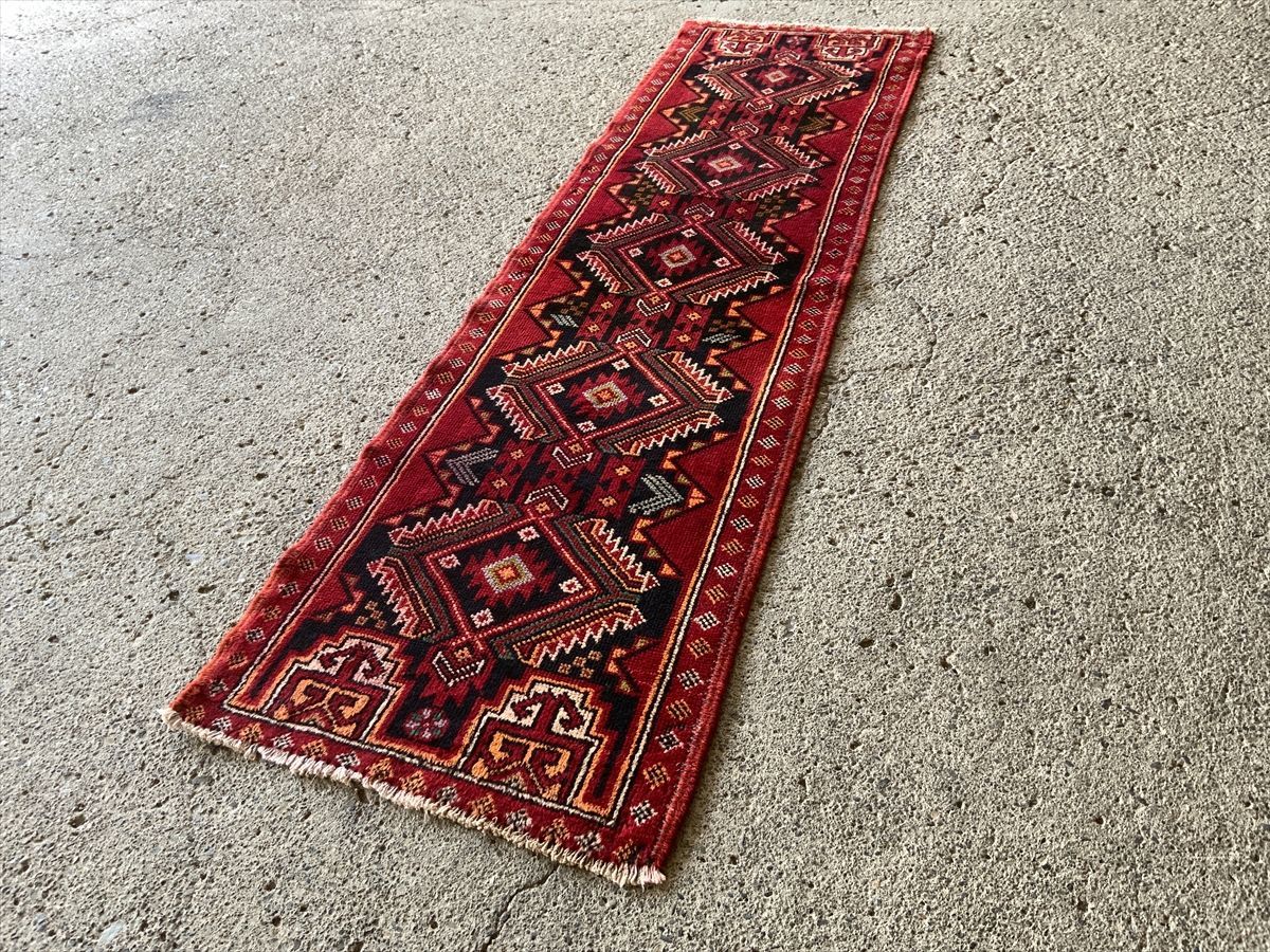 新品特売 ★　マット　ペルシャ絨毯　ラグ　50cm×50cm 敷物 イラン製 ラグ