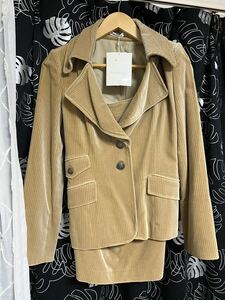  Pinky & Diane suit corduroy white tea Brown 