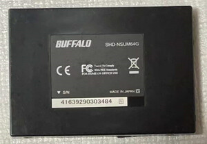 SSD　BUFFALO　SiliconHardDisk 64GB　010213
