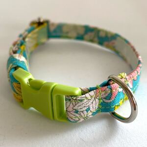 首輪 猫 ハンドメイド 花柄