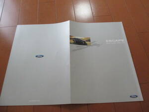 .34410 catalog # Ford * Escape Black Premier/White Gear*2006.2 issue *